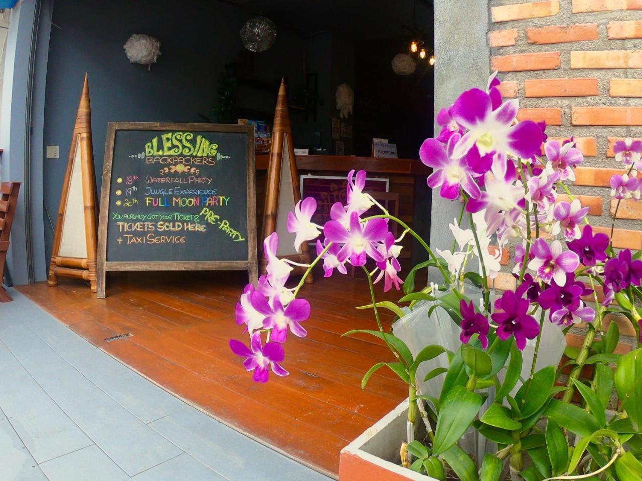 Hostel Blessing Backpackers Thong Sala Exterior foto